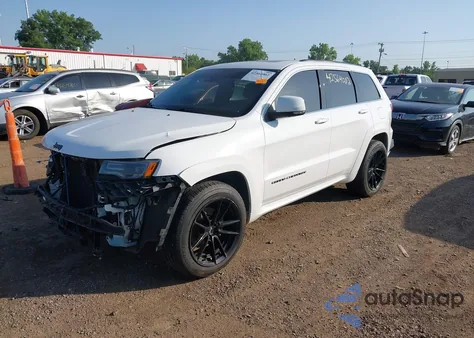 2016 Jeep Grand Cherokee High Altitude z USA, uszkodzony, nr VIN 1C4RJFCG4GC302531